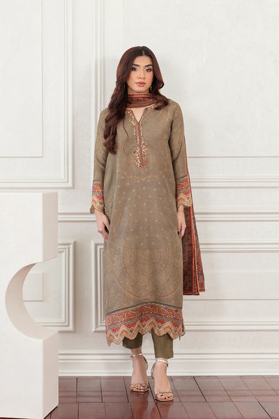 Mina Hasan | Eid ul Adha 26 | Maroon Hint - Luxury Dress - available at Maria Faisal in UK and USA.