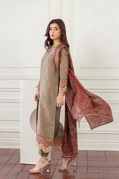 Mina Hasan | Eid ul Adha 26 | Maroon Hint - Luxury Dress - available at Maria Faisal in UK and USA.