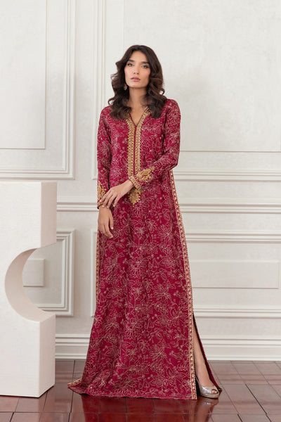 Mina Hasan | Eid ul Adha 26 | Naila - Luxury Dress - available at Maria Faisal in UK and USA.