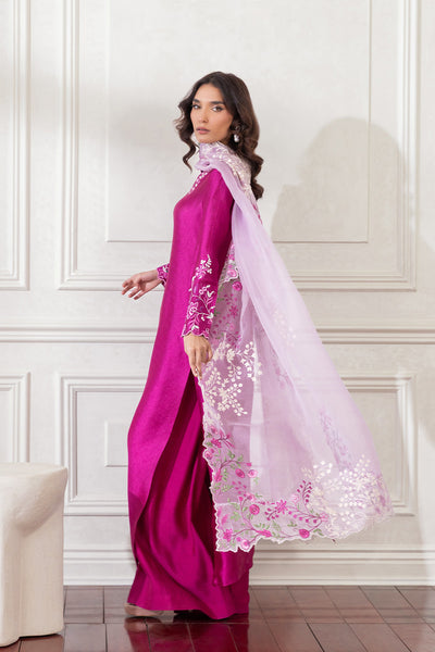 Mina Hasan | Eid ul Adha 26 | Uzma - Luxury Dress - available at Maria Faisal in UK and USA.