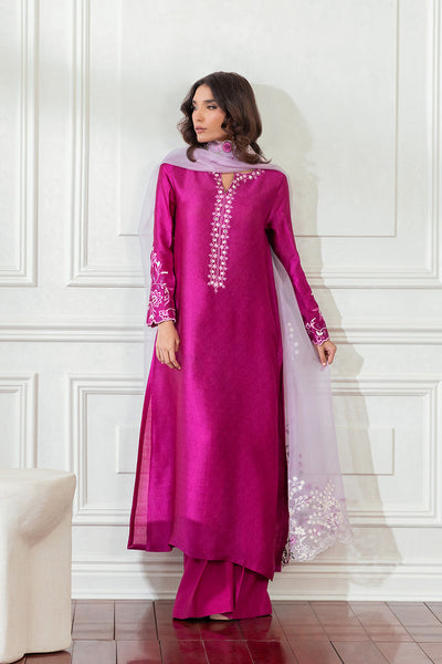 Mina Hasan | Eid ul Adha 26 | Uzma - Luxury Dress - available at Maria Faisal in UK and USA.