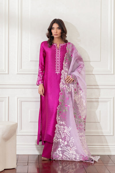 Mina Hasan | Eid ul Adha 26 | Uzma - Luxury Dress - available at Maria Faisal in UK and USA.