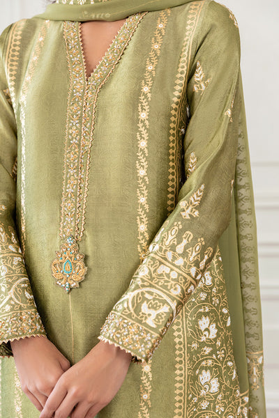 Mina Hasan | Eid ul Adha 26 | Halima - Luxury Dress - available at Maria Faisal in UK and USA.