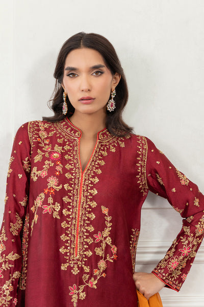 Mina Hasan | Eid ul Adha 26 | Zaiba - Luxury Dress - available at Maria Faisal in UK and USA.