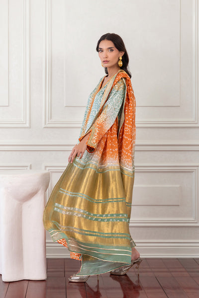 Mina Hasan | Eid ul Adha 26 | Husna - Luxury Dress - available at Maria Faisal in UK and USA.