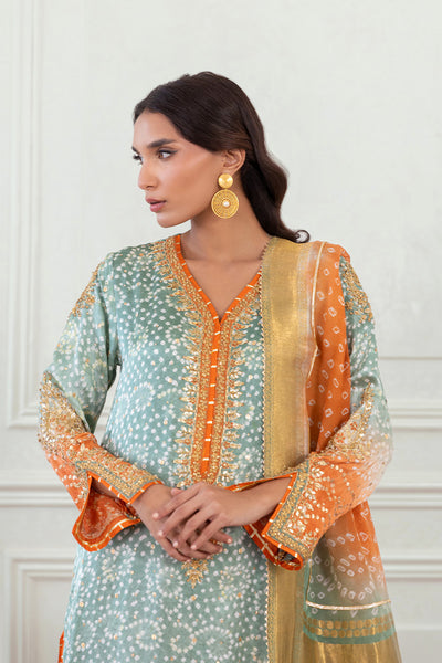 Mina Hasan | Eid ul Adha 26 | Husna - Luxury Dress - available at Maria Faisal in UK and USA.