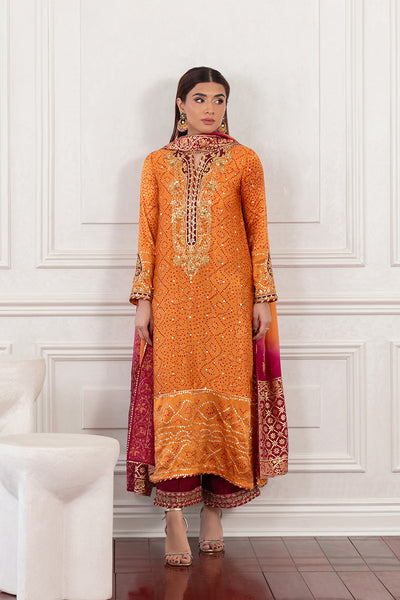 Mina Hasan | Eid ul Adha 26 | Yashmeera - Luxury Dress - available at Maria Faisal in UK and USA.