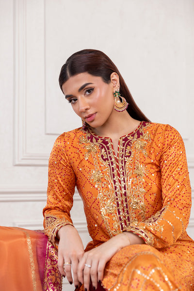 Mina Hasan | Eid ul Adha 26 | Yashmeera - Luxury Dress - available at Maria Faisal in UK and USA.