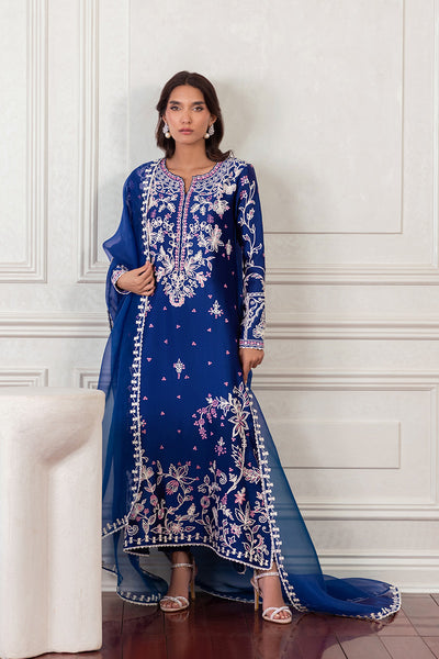 Mina Hasan | Eid ul Adha 26 | Maala - Luxury Dress - available at Maria Faisal in UK and USA.