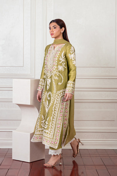 Mina Hasan | Eid ul Adha 26 | Naseem - Luxury Dress - available at Maria Faisal in UK and USA.