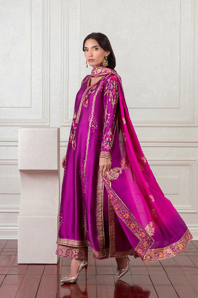 Mina Hasan | Eid ul Adha 26 | Tabassum - Luxury Dress - available at Maria Faisal in UK and USA.
