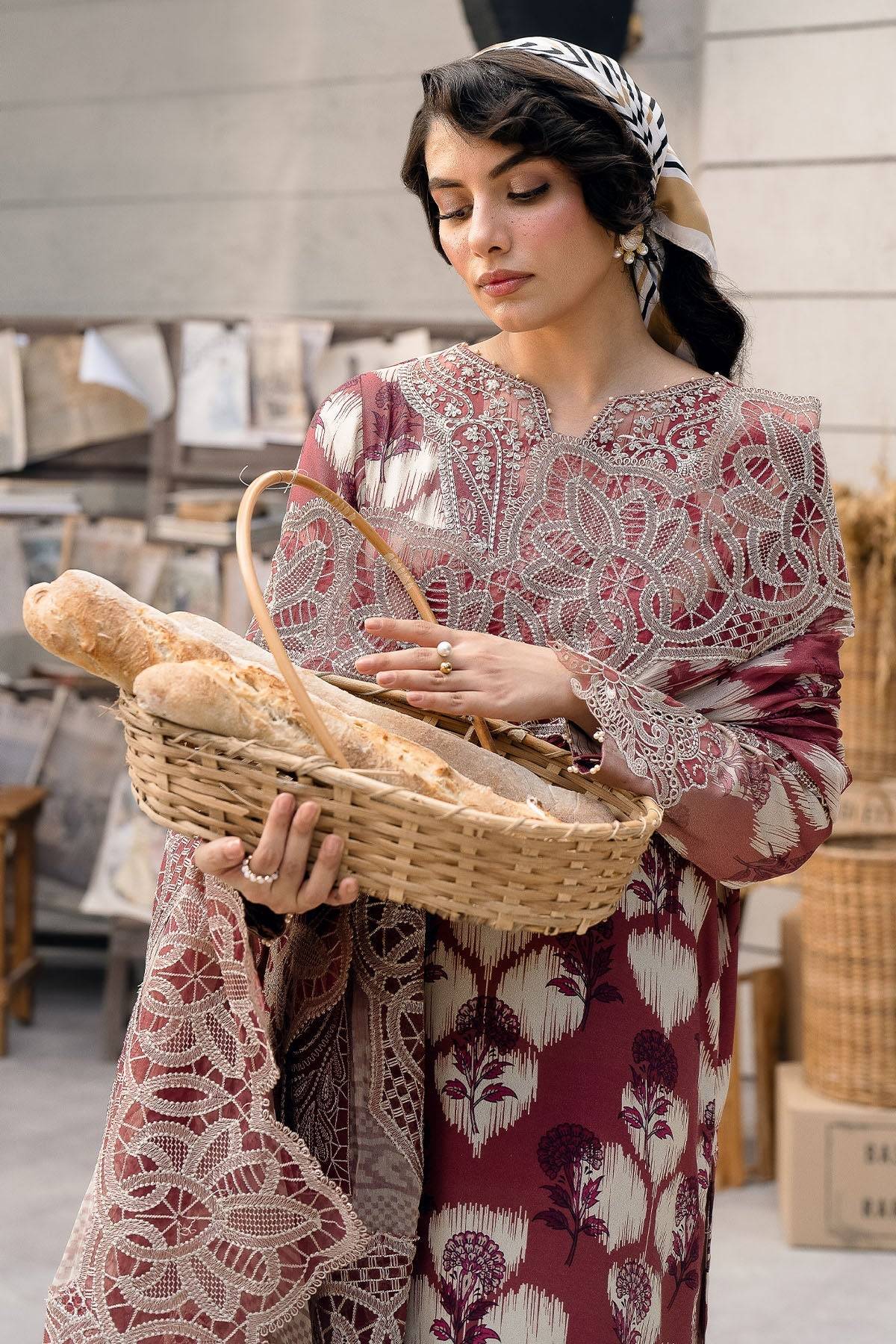 Nureh | Glam Girl Lawn | GL-20 by Maria Faisal - Registered Vendor of : Nureh - type : Ladies Clothes - 100% original wedding dresses