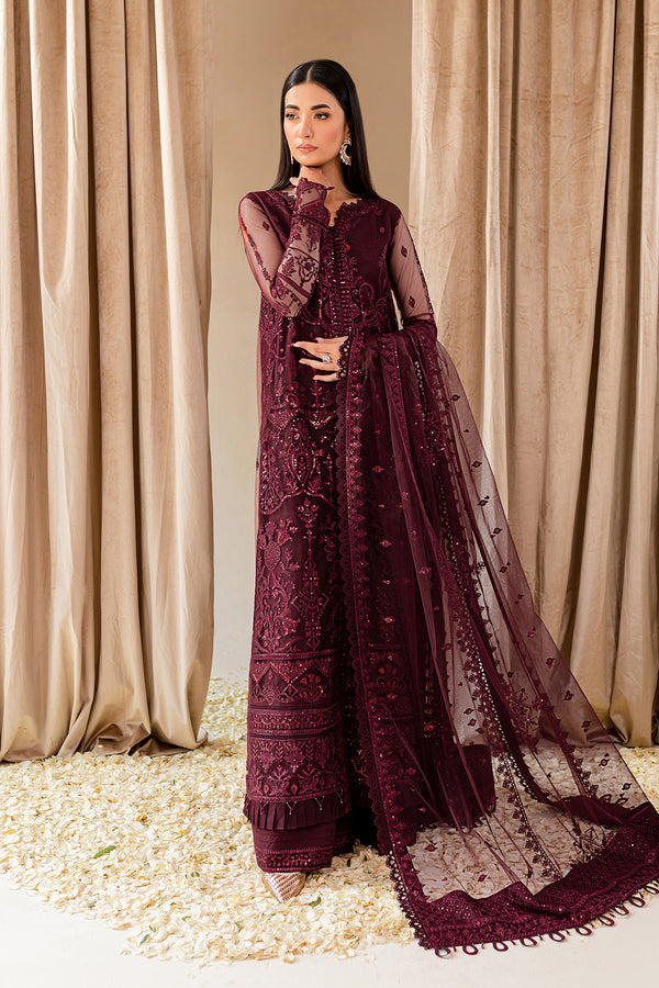 Farasha | Lumiere Formals | CYRA - Designer Dress with Intricate embroidery and embellishments. Shop elegent wedding dress at Maria Faisal.