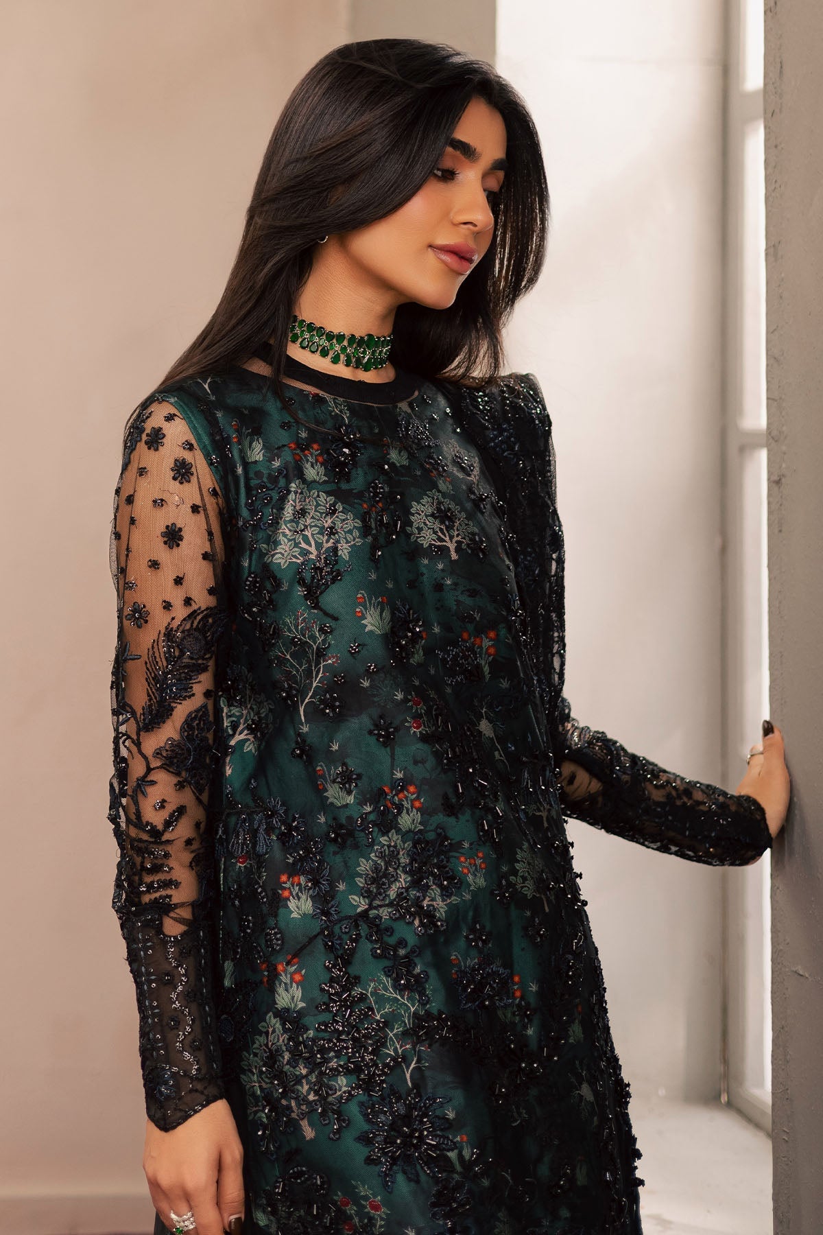 Nureh | Wedding Formals | FP-150 - Wedding Dress - available at Maria Faisal in UK and USA.