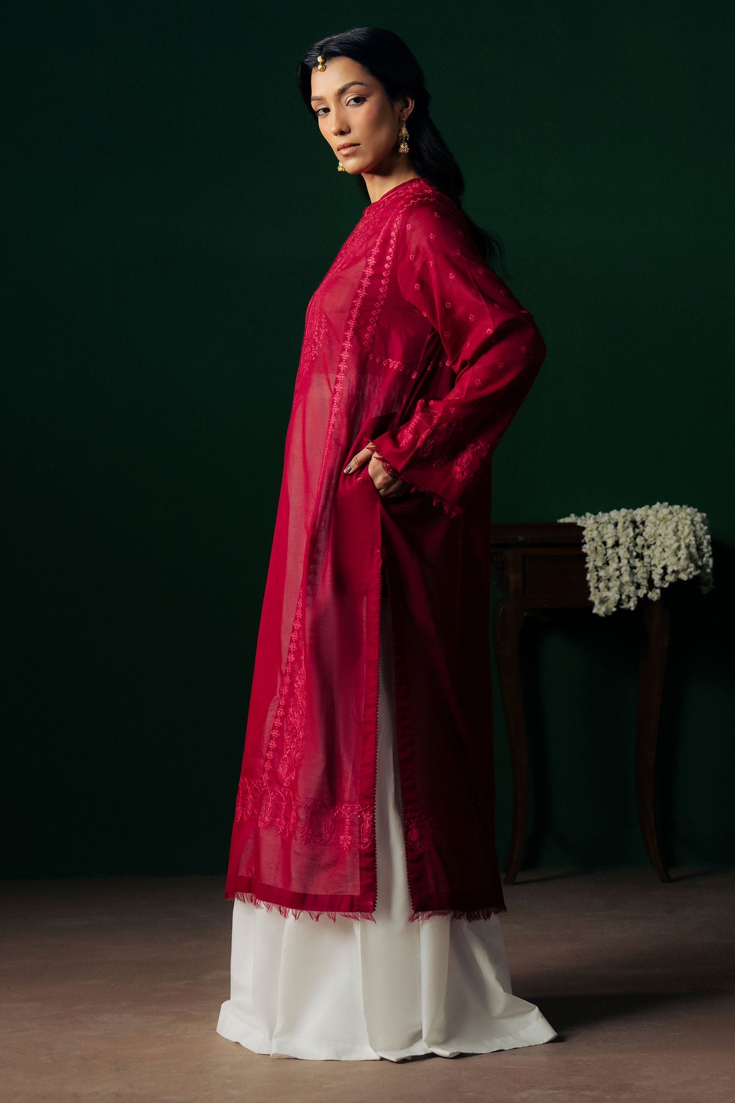 ZaraShahJahan | SS26 | Qamar - Festive Dress - available at Maria Faisal in UK and USA