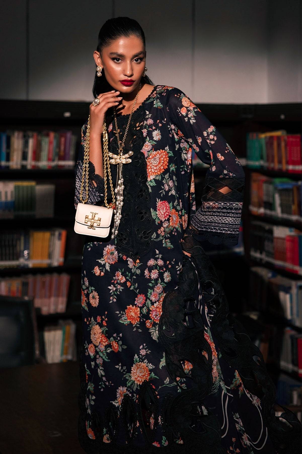 Nureh | Glam Girl Lawn | GL-18 by Maria Faisal - Registered Vendor of : Nureh - type : Ladies Clothes - 100% original wedding dresses