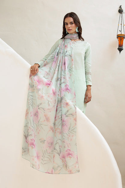 Iznik | lawn 26 | UE-521 - Dress - available at Maria Faisal in UK and USA.