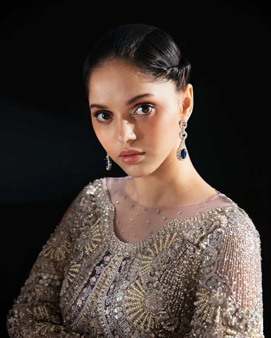 Mushq | Fleur Luxury Formals | Nuru - Formal Dress - available at Maria Faisal in UK and USA.