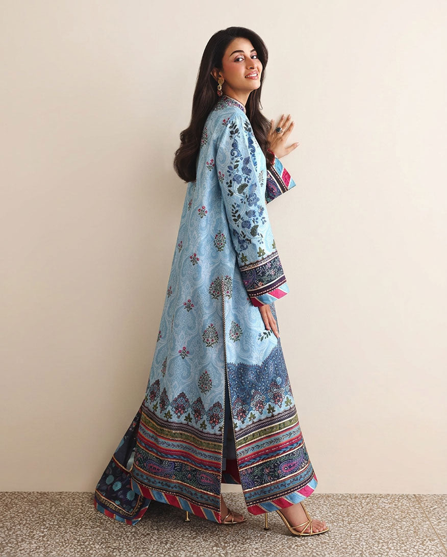 Mushq | Nirvana Anmol Edit | In my Element - Luxury Dress - available at Maria Faisal in UK and USA.
