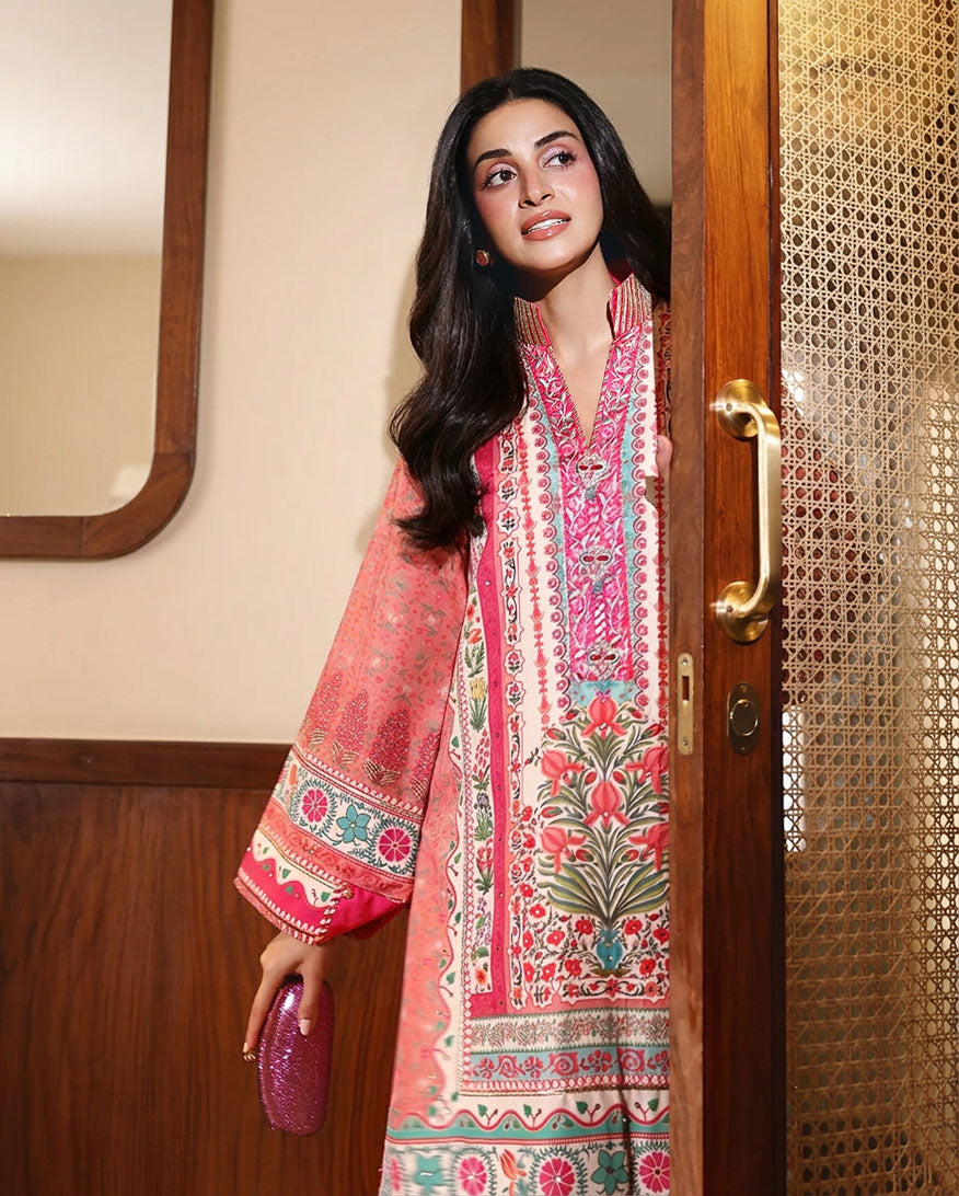 Mushq | Nirvana Anmol Edit | Born Ready - Luxury Dress - available at Maria Faisal in UK and USA.