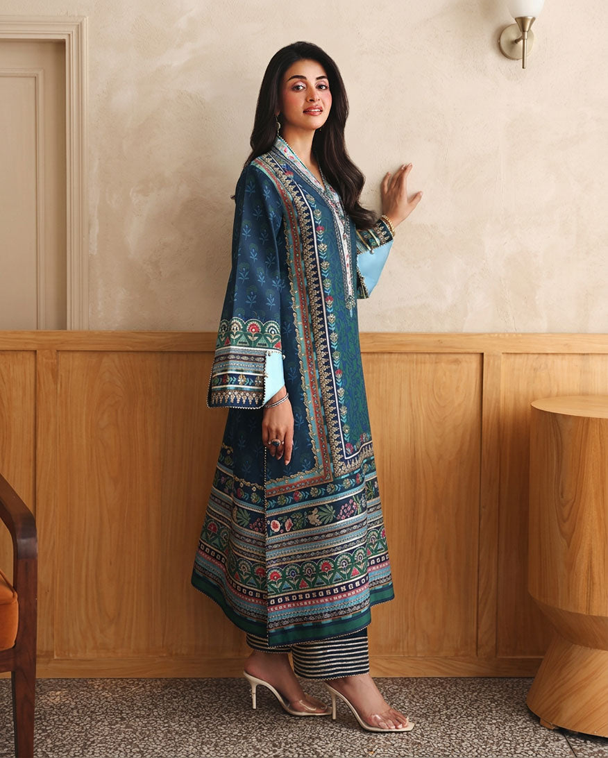 Mushq | Nirvana Anmol Edit | Scene Stealer - Luxury Dress - available at Maria Faisal in UK and USA.