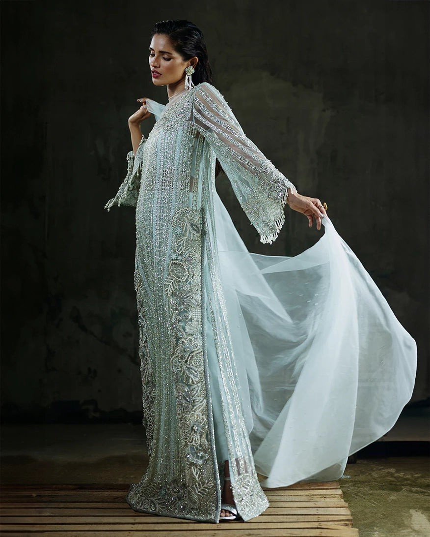Mushq | Fleur Luxury Formals | Cardamine - Formal Dress - available at Maria Faisal in UK and USA.