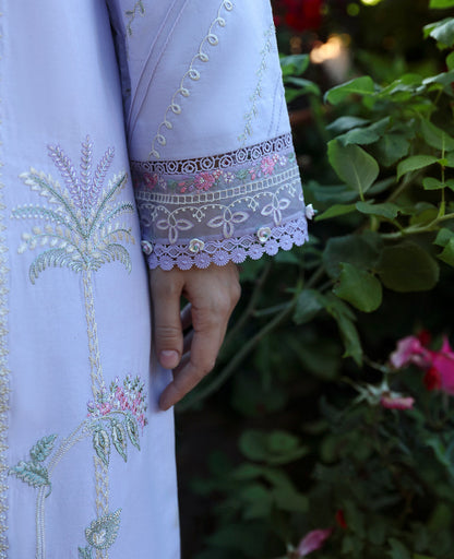 Republic Womenswear | Aylin Summer Lawn 24 | Meleze (D4-A) - Designer Dress with Intricate embroidery and embellishments. Shop elegent wedding dress at Maria Faisal.