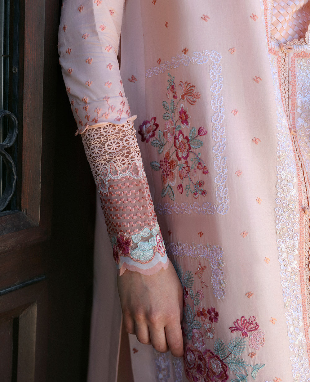 Republic Womenswear | Aylin Summer Lawn 24 | Cemile (D6-A) - Designer Dress with Intricate embroidery and embellishments. Shop elegent wedding dress at Maria Faisal.