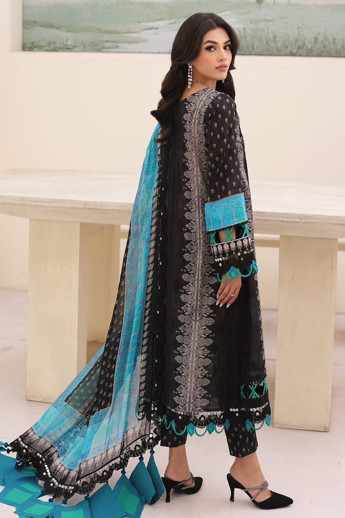 Charizma | Naranji Embroidered Lawn 24 | CN4-002 - Maria Faisal