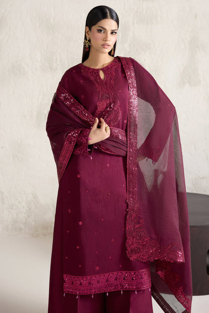 Farasha | Formals 26 | Fuchsia Glow - Formal Dress - available at Maria Faisal in UK and USA.