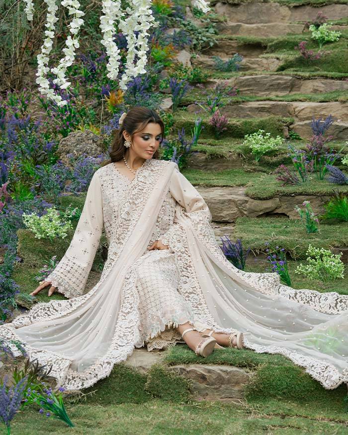 Zevk | Flora Festive Lawn | ASEEL by Maria Faisal - Registered Vendor of : Zevk - type : Ladies Clothes - 100% original wedding dresses