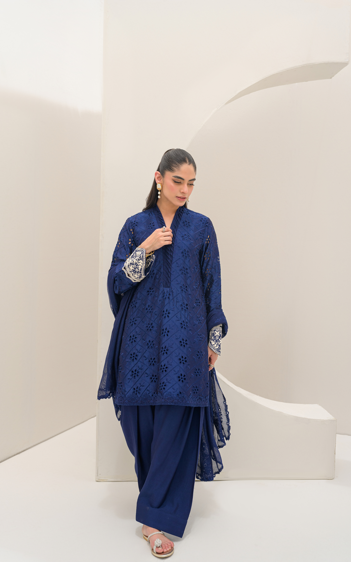 Sana Abbas | Ara Eid Luxe | Sora - Luxury Dress - available at Maria Faisal in UK and USA.