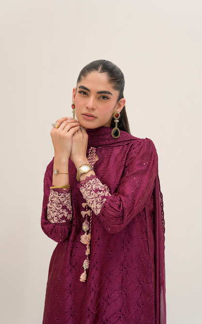 Sana Abbas | Ara Eid Luxe | Zerin - Luxury Dress - available at Maria Faisal in UK and USA.