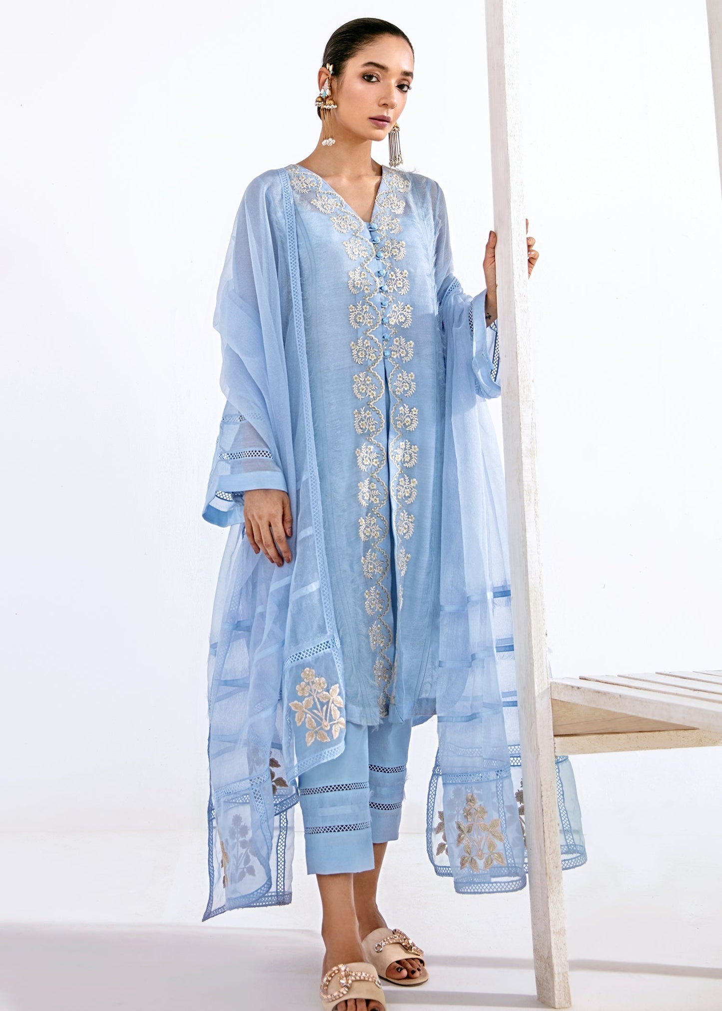 Saira Shakira | Luxury Pret | Iris - Ladies Clothes - Maria Faisal