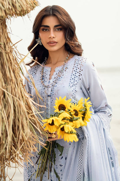 Nureh | Khuwab Luxury Lawn | NE-150 by Maria Faisal - Registered Vendor of : Nureh - type : Ladies Clothes - 100% original wedding dresses