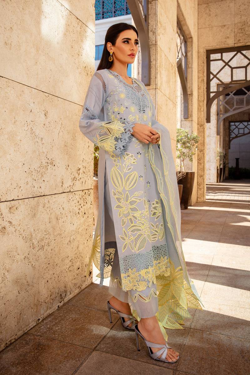 Rangrasiya | Premium Summer Lawn 25 | Elnaz by Maria Faisal - Registered Vendor of : Rangrasiya - type : Ladies Clothes - 100% original wedding dresses