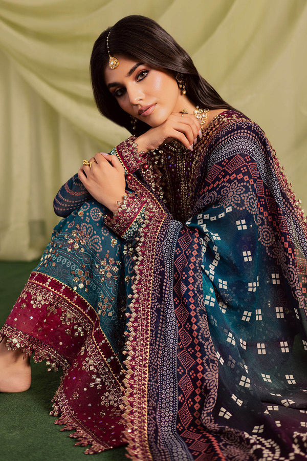 Nureh | Jugni Festive | NP-700 - Formal Dress - available at Maria Faisal in UK and USA.