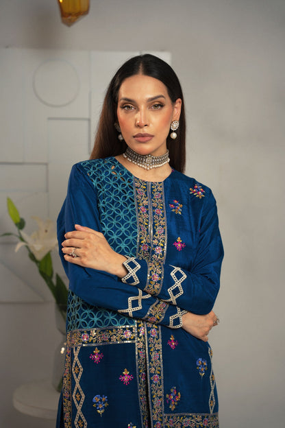Fozia Khalid | Dilkash Festive Wear 25 | Laraib - Formal Dress - available at Maria Faisal in UK and USA.