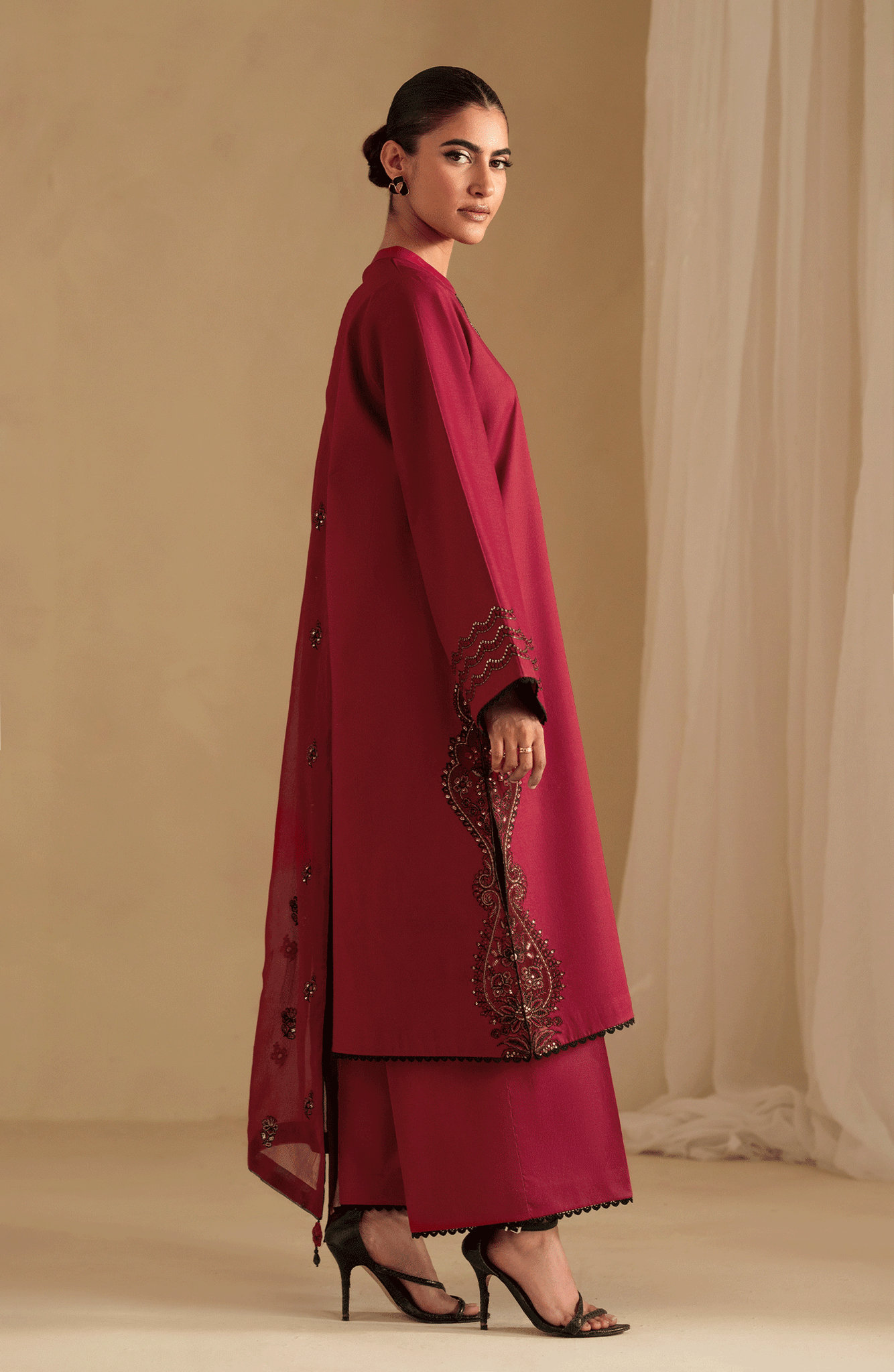 Seran | Luxury Pret | TERRIE - 3 pc - Ladies Clothes - Maria Faisal