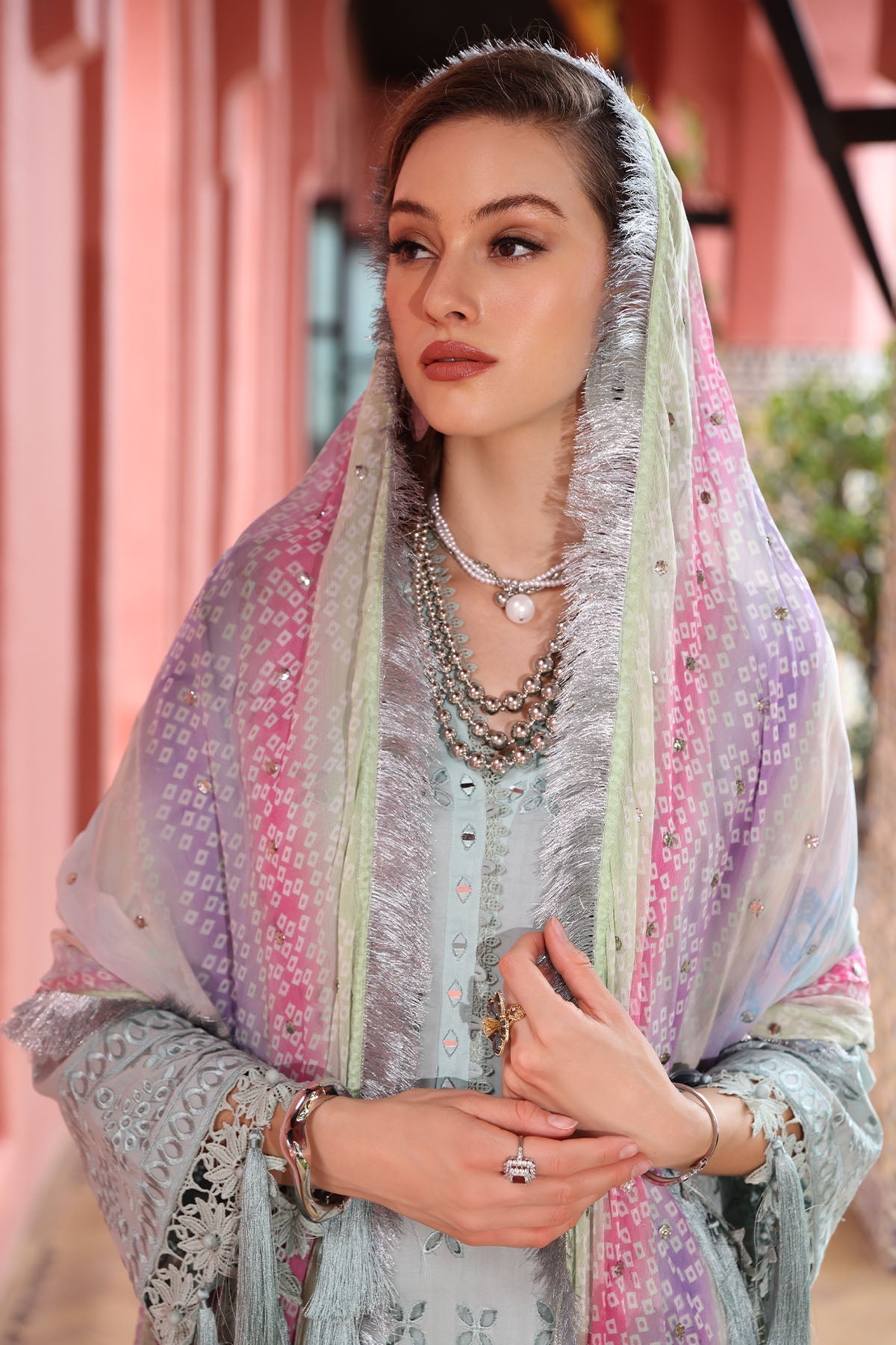 Nureh | Bazaar Lawn 25 | NE-111 by Maria Faisal - Registered Vendor of : Nureh - type : Ladies Clothes - 100% original wedding dresses