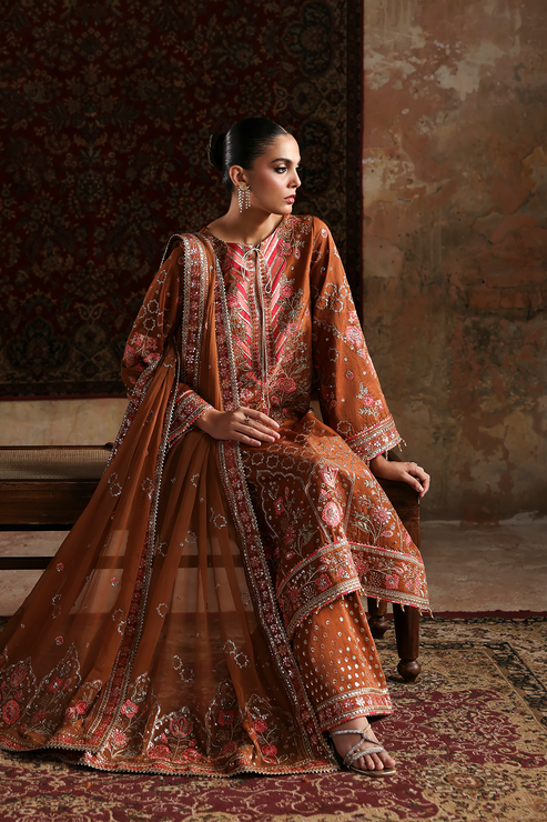 Emaan Adeel | Afsana e Silk | AARZO - Formal Dress - available at Maria Faisal in UK and USA.