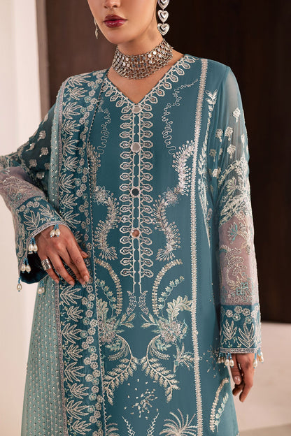 Nureh | Fancy Formal | NP-773 - Formal Dress - available at Maria Faisal in UK and USA.