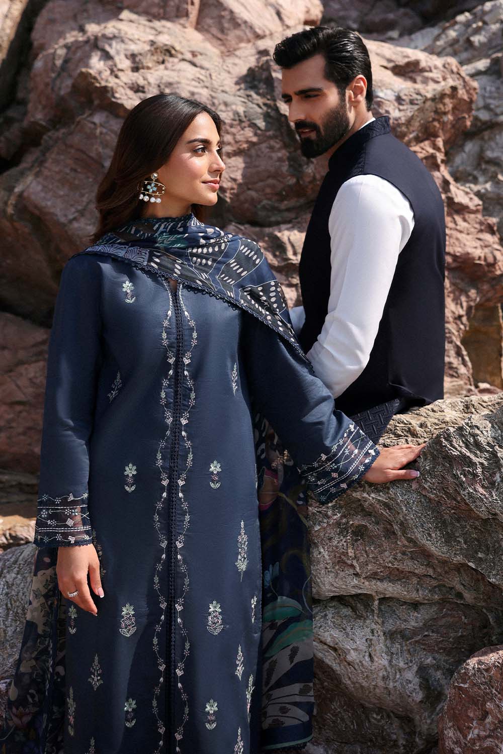 Seran | Afsanah Lawn 25 | MERAL by Maria Faisal - Registered Vendor of : Seran - type : Ladies Clothes - 100% original wedding dresses