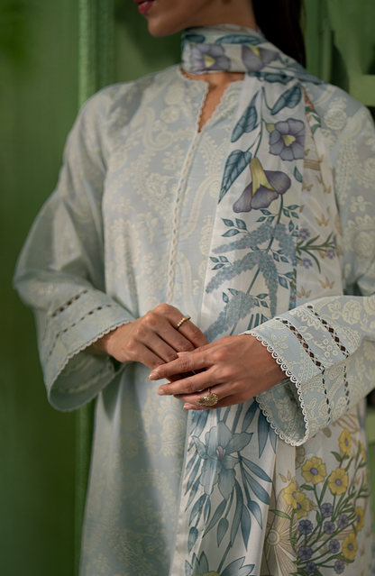 Seran | Artisan Lawn 25 | GLACE by Maria Faisal - Registered Vendor of : Seran - type : Ladies Clothes - 100% original wedding dresses