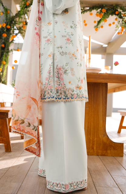 Seran | Afsanah Lawn | Ira - Luxury Dress - available at Maria Faisal in UK and USA.
