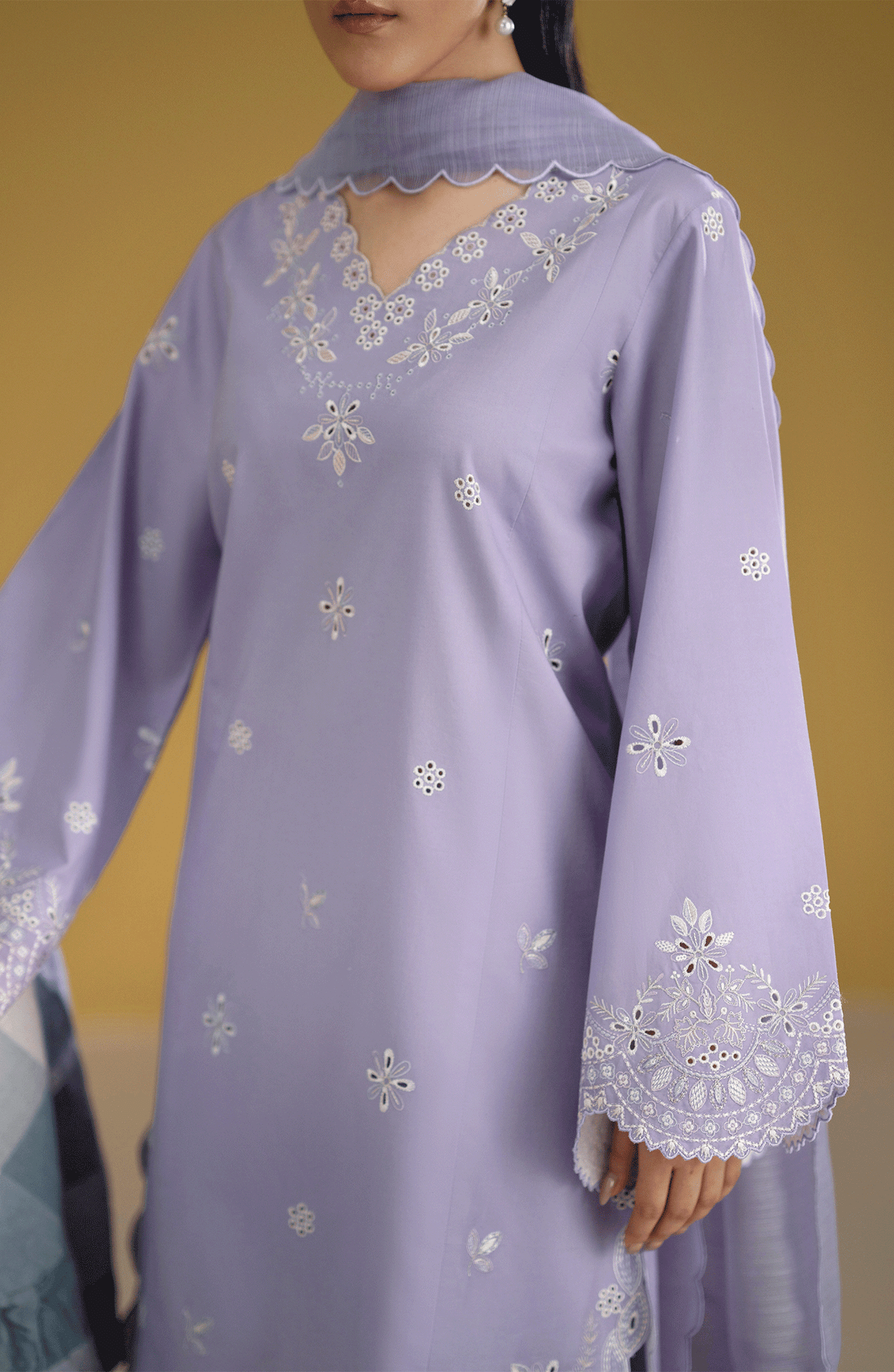 Seran | Luxury Pret | LIGIA - 3pc - Ladies Clothes - Maria Faisal