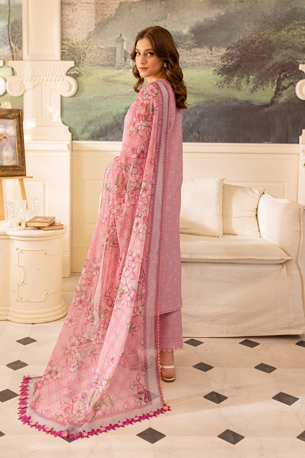 Farasha | Seraya Lawn 24 | DAISY - Designer Dress with Intricate embroidery and embellishments. Shop elegent wedding dress at Maria Faisal.