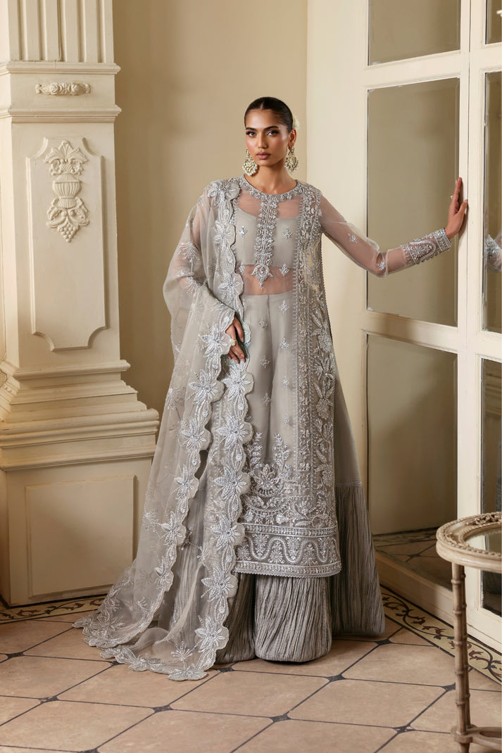 Inara | Ophelia Luxury Formal | LUNARA - Formal Dress - available at Maria Faisal in UK and USA.