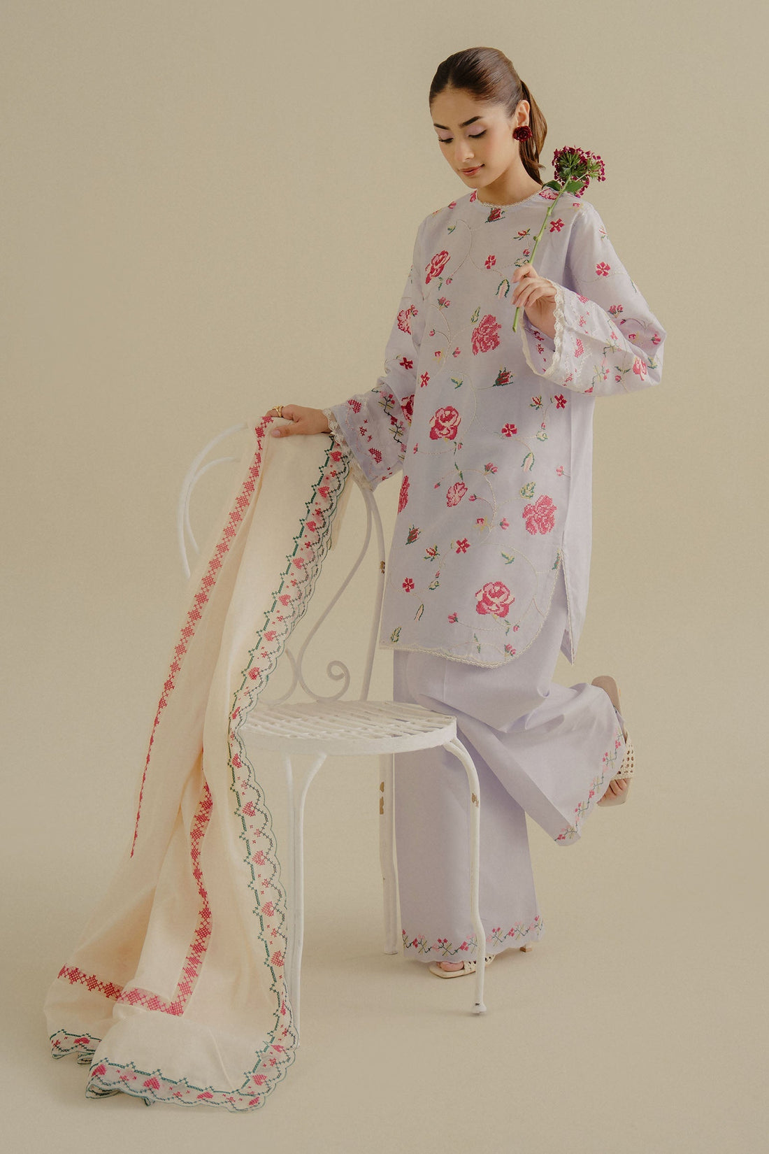 Zara Shahjahan | Coco Lawn 25 | Zufra-6B - Ladies Clothes - Maria Faisal