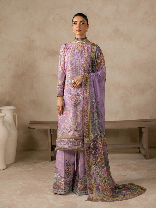 Gulaal | Syra Lawn 26 | Nerine SKU D - 6 - Luxury Dress - available at Maria Faisal in UK and USA.